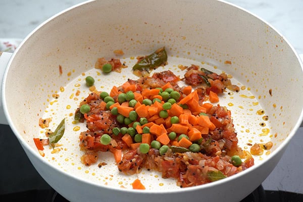 add veggies