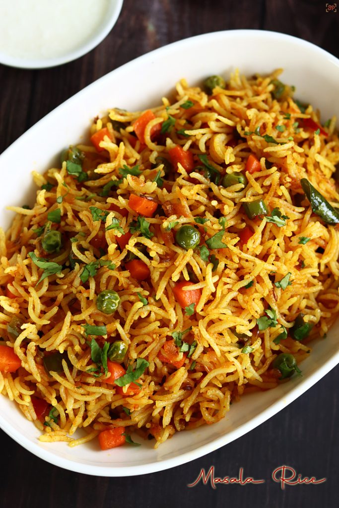 Masala Rice Recipe - Sharmis Passions