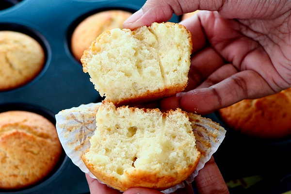 soft muffins ready