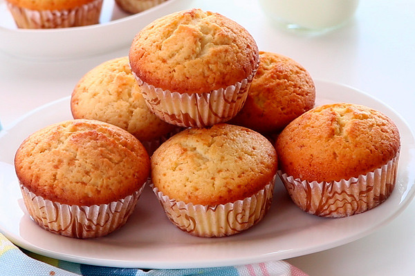 vanilla muffins done