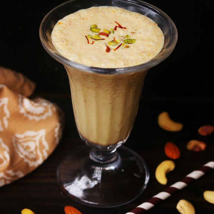Dry Fruits Milkshake Recipe Sharmis Passions