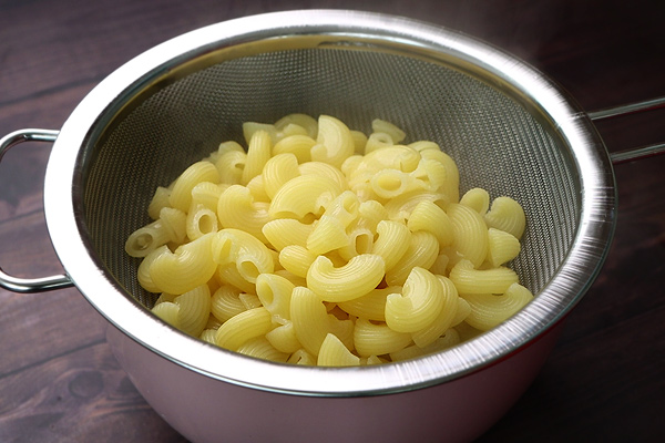 macaroni pasta recipe - phlebotomize water