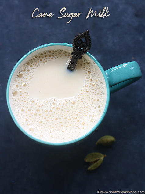 cane sugar milk