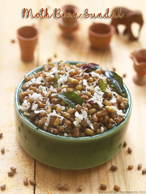 moth bean sundal recipe