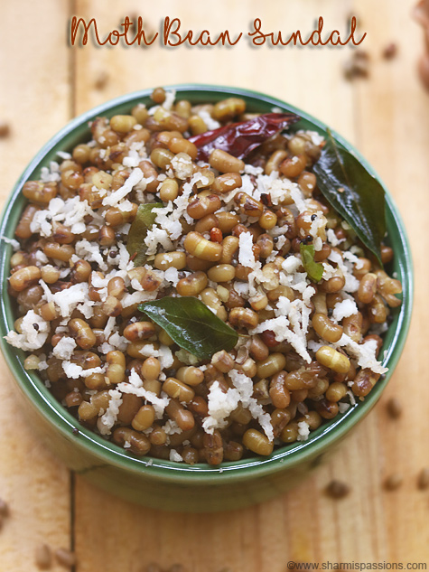 moth bean sundal recipe