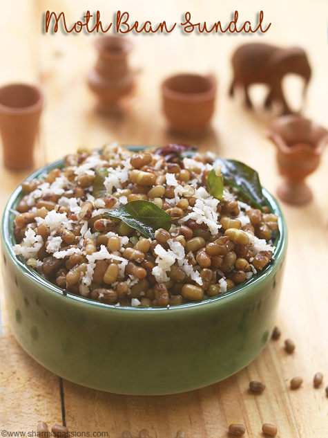 moth bean sundal recipe