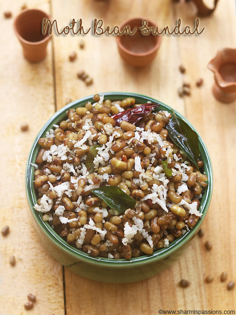 moth bean sundal recipe