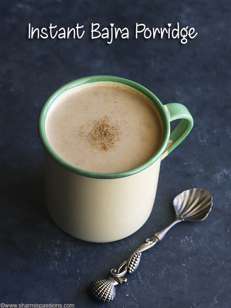 instant bajra porridge recipe