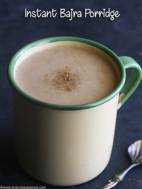 instant bajra porridge recipe