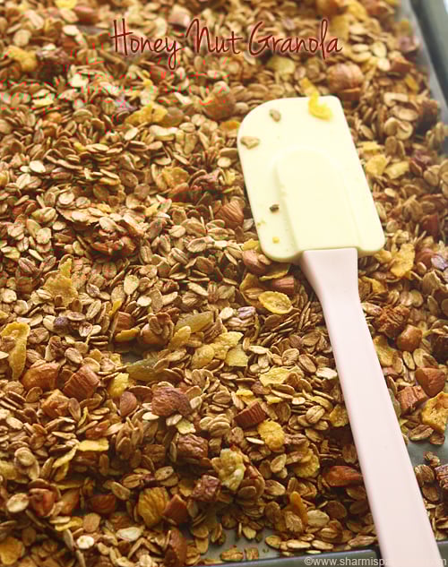 honey nut granola recipe