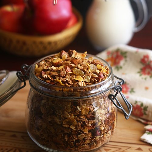 Honey Nut Granola Recipe - Sharmis Passions