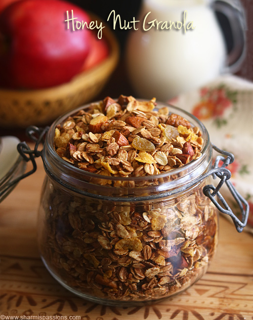 honey nut granola recipe