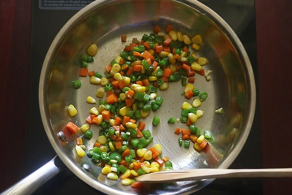 vegetables are sauteed in butter