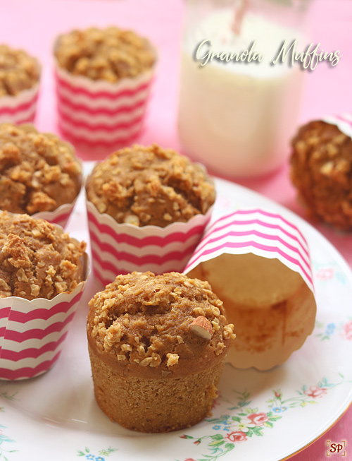 granola muffins recipe