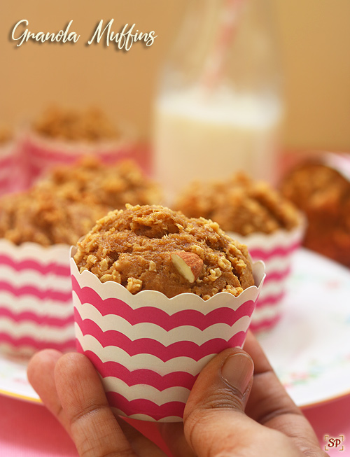 granola muffins recipe