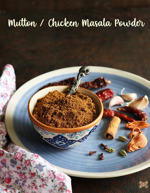 Mutton chicken masala powder recipe
