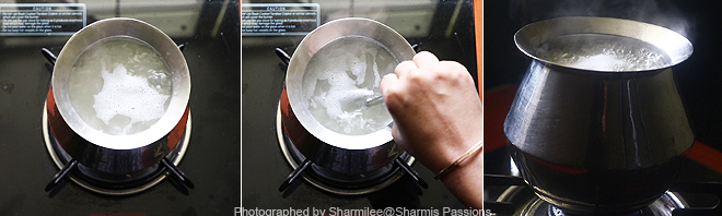 cook rice draining method