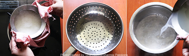 cook rice draining method