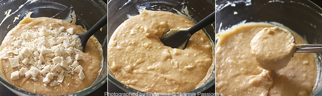 white chocolate muffins recipe