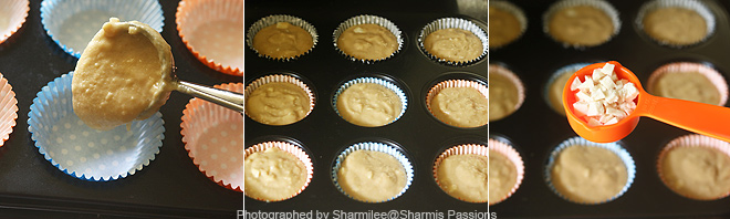 white chocolate muffins recipe