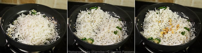 How to make coconut sevai - Step1