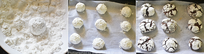 How to make chocolate crinkle cookies - Step6