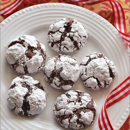 Chocolate Crinkle Cookies Recipe - Sharmis Passions