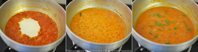 How to make tomato kurma - Step3
