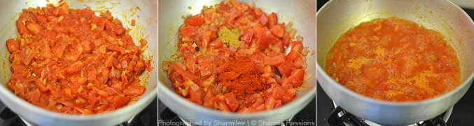 How to make tomato kurma - Step3