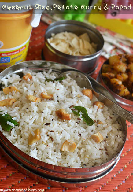Coconut Rice & Potato Curry