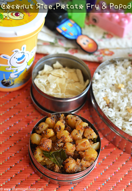 Coconut Rice & Potato Curry