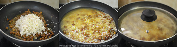 How to make channa pulao - Step3