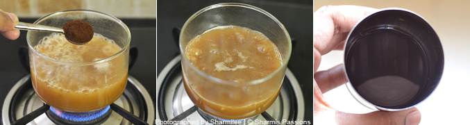 How to make karupatti coffee - Step2