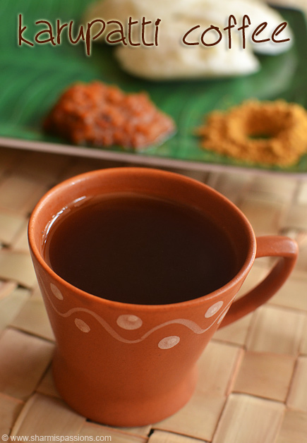 Karupatti Coffee Recipe