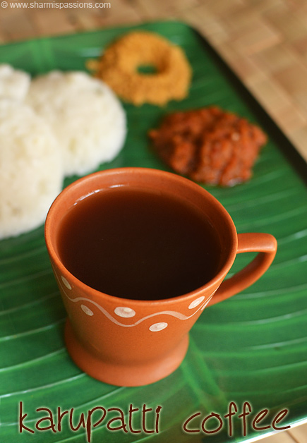 Karupatti Coffee Recipe