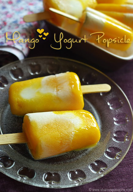 Mango Yogurt Popsicle Recipe