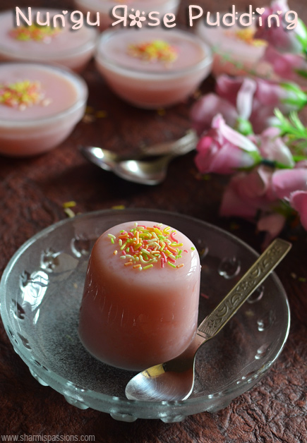 Nungu Rose Pudding Recipe