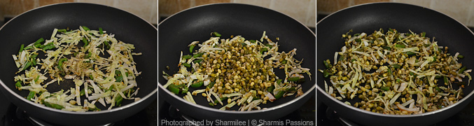 How to make Sprouts fried rice - Step3