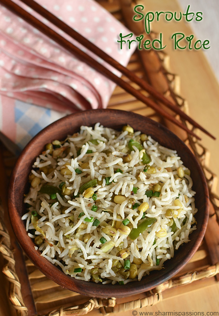 Sprouts Fried Rice Recipe