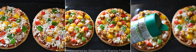 How to make paneer pizza - Step5