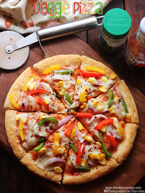 Homemade Veg Pizza Recipe