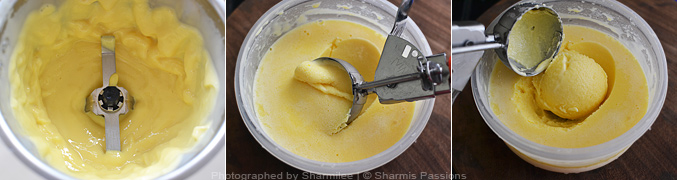 How to make custard powder icecream - Step5