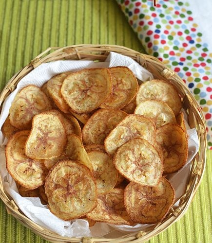 Baked Banana Chips Recipe - Baked Banana Chips Recipe