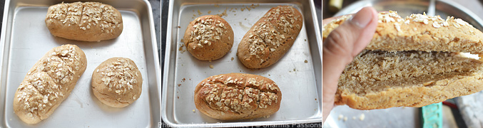 How to make honey oats bread subway sandwich - Step4