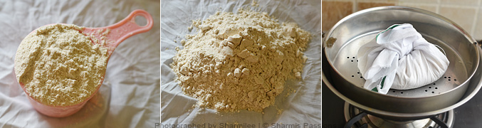 How to make wheat flour murukku - Step1