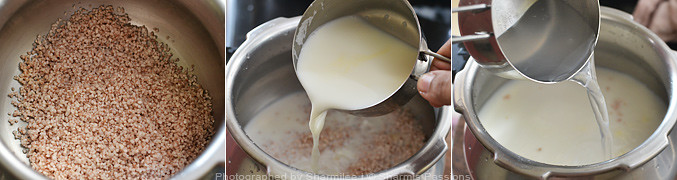 How to make kerala paal payasam - Step1