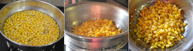 How to make cup corn recipe - Step1