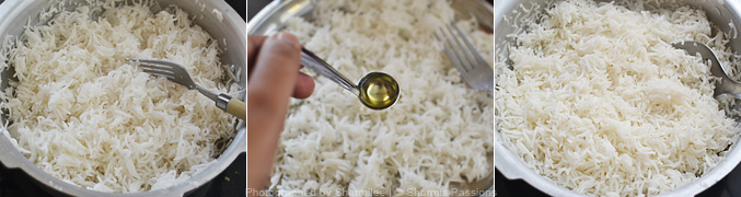 How to cook basmati rice in pressure cooker - Step4