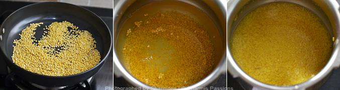 How to make dal - Step1