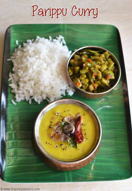Kerala Parippu Curry Recipe